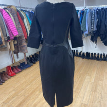 Load image into Gallery viewer, Danier fitted mix leather fabric dress 10
