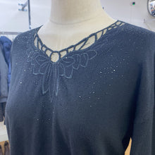 Load image into Gallery viewer, Select + Trend rhinestone knit top M
