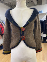 Load image into Gallery viewer, Norah Curtis wool/mohair cardi XS/S
