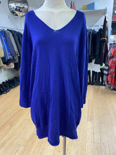 Load image into Gallery viewer, Eileen Fisher merino wool sweater dress L
