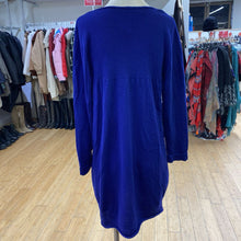 Load image into Gallery viewer, Eileen Fisher merino wool sweater dress L
