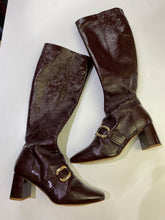 Load image into Gallery viewer, L.K. Bennett patent boots 39
