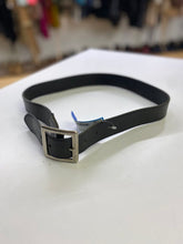 Load image into Gallery viewer, Black leather belt
