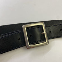 Load image into Gallery viewer, Black leather belt
