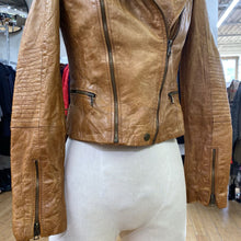 Load image into Gallery viewer, Zara pleather jacket S NWT
