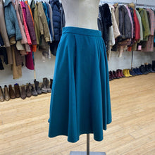 Load image into Gallery viewer, Teal midi skirt
