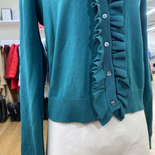 Load image into Gallery viewer, Current Air ruffle cardi M

