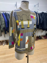 Load image into Gallery viewer, Dennis vintage merino wool sweater M/L
