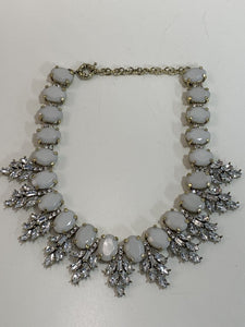 J Crew crystal/stone collar necklace