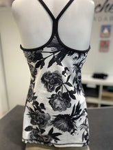 Load image into Gallery viewer, Lululemon grey floral tank 8
