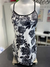 Lululemon grey floral tank 8