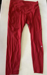 Lululemon Yoga Pants w/Pockets 10