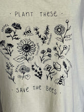 Load image into Gallery viewer, Comfort Colors Plant These Save The Bees Sleeveless Top S
