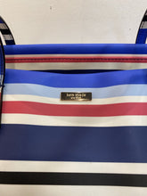 Load image into Gallery viewer, Kate Spade striped tote/diaper bag
