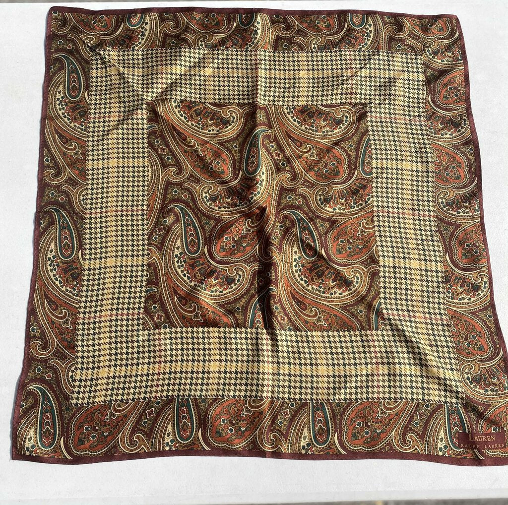 Ralph Lauren Paisley Scarf