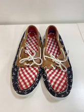 Load image into Gallery viewer, Sperry topsider gingham shoes 10
