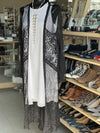 Lace Long Kimono M