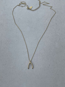Orelia Wishbone Necklace