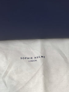 Sophie Hulme Large Square Albion Saddle Leather Square Tote