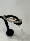 Rose Gold rhinestone bracelet