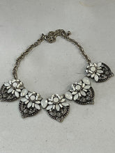 Load image into Gallery viewer, Rhinestone/stone Statement necklace

