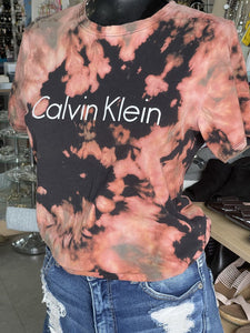 Calvin Klein Tie Dye T Shirt M