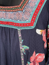 Load image into Gallery viewer, Anthropologie Embroidered Top Short Sleeve S
