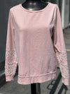 Lucky Lotus thin sweatshirt top M