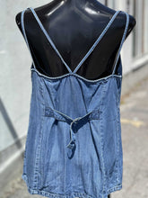 Load image into Gallery viewer, Guess denim Tank Top L
