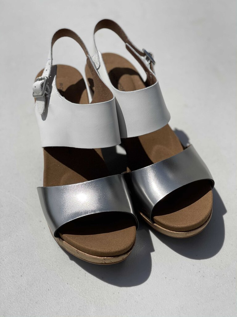 Rockport Leather Clog Sandals 7.5