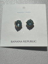 Load image into Gallery viewer, Banana Republic March Stone Earrings NWT

