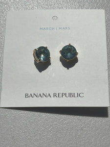 Banana Republic March Stone Earrings NWT