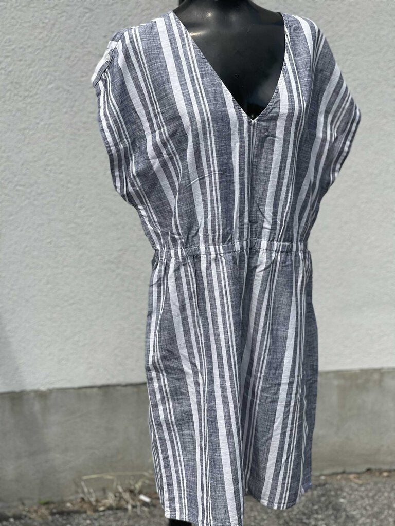 J Crew (outlet) Striped Cotton Dress XL