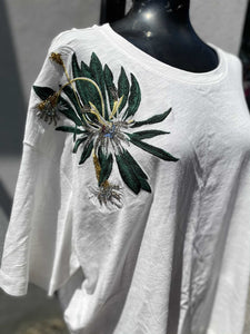 Unbranded Flower Shirt Approx L/XL