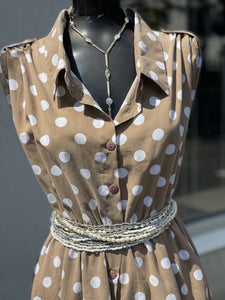 Unbranded Vintage Polka dot Dress S
