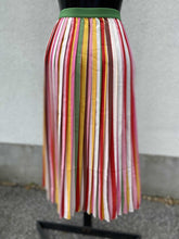 Load image into Gallery viewer, Cath Kidston Striped Pleated Skirt M
