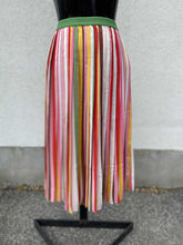 Load image into Gallery viewer, Cath Kidston Striped Pleated Skirt M
