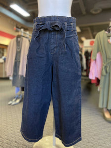 Rachel Rachel Roy paperbag waist wide leg jeans 30