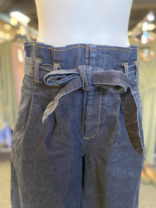 Rachel Rachel Roy paperbag waist wide leg jeans 30