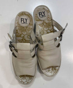 Fly London 2 buckle sandals 39
