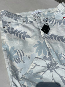 Cambio Tropical Print Jeans 4