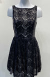 BB Dakota lace/sequin overlay dress 4