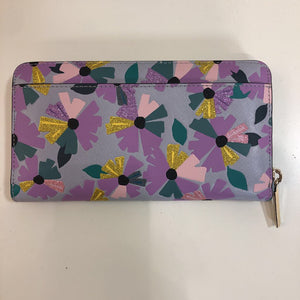 Kate Spade floral full zip wallet