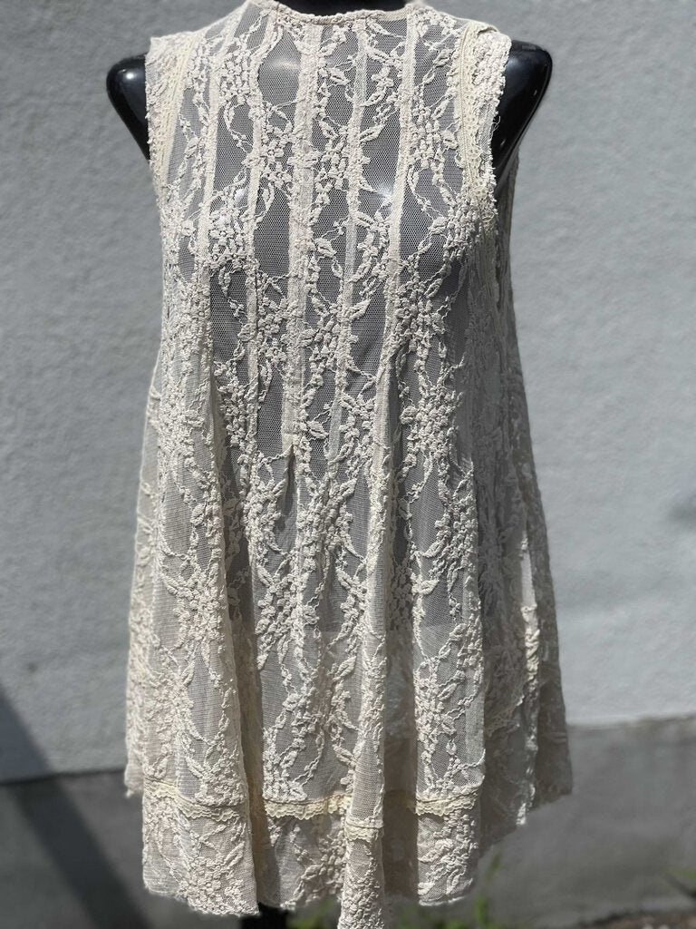 Free People Lace (unlined) Tunic M