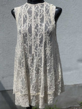 Load image into Gallery viewer, Free People Lace (unlined) Tunic M
