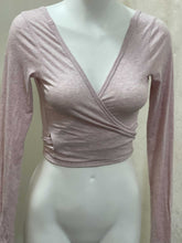 Load image into Gallery viewer, Lululemon cropped wrap top S
