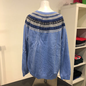 Talbots Fair Isle sweater L