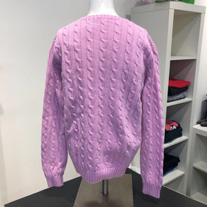 Ralph Lauren cableknit sweater L