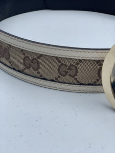 Gucci logo belt 95