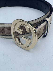 Gucci logo belt 95